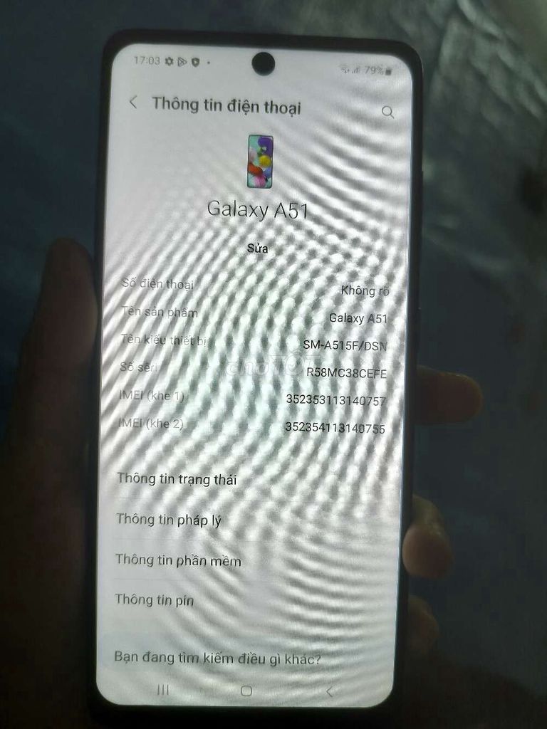 Samsung Galaxy A51 128GB Xanh ngọc. Mua bán Điện thoại tại Quận Nam Từ Liêm Hà Nội được đăng bởi Như Tâm hình 1