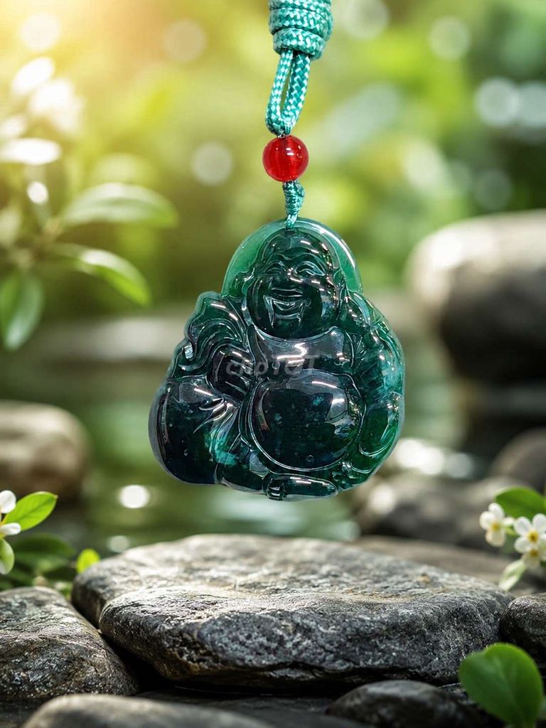 Mặt Lam Ngọc Di Lặc Lam Ngọc Tuýt A kèm kiểm định.. Mua bán Phụ kiện thời trang khác tại Quận Lê Chân Hải Phòng được đăng bởi Nguyễn Hiếu hình 1