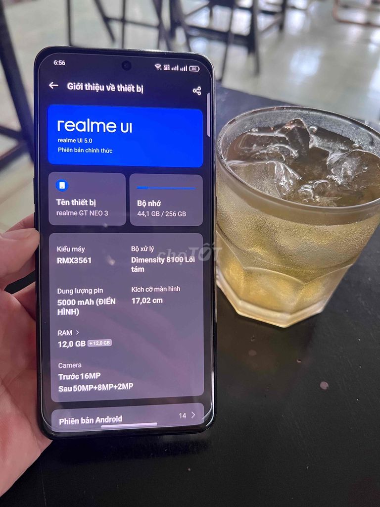 Realme GT Neo 3 12GB/256GB Trắng. Mua bán Điện thoại tại Thành phố Mỹ Tho Tiền Giang được đăng bởi Hào Kolrabi hình 1