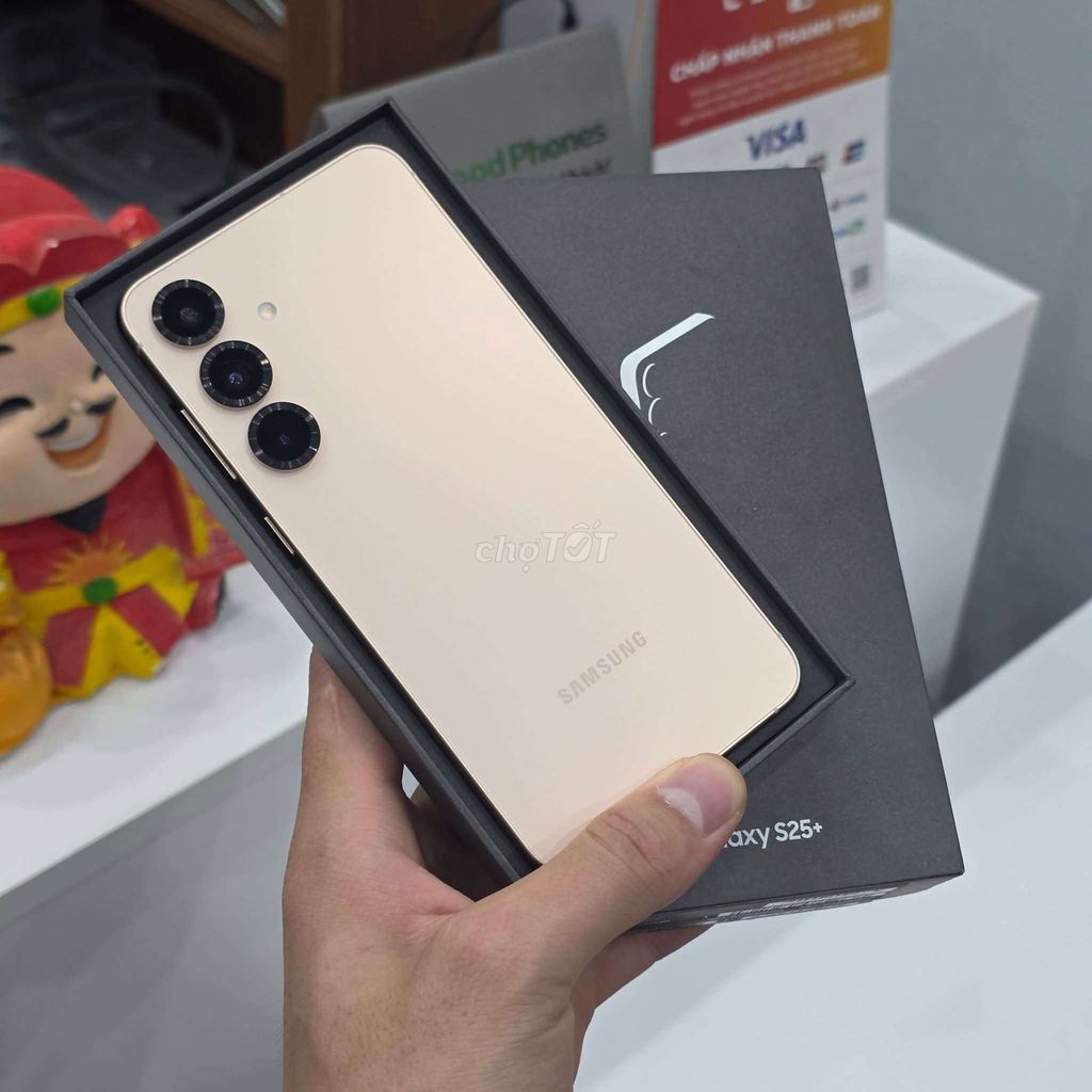Samsung S25 Plus 256GB Vàng hồng. Mua bán Điện thoại tại Quận Ba Đình Hà Nội được đăng bởi TRẦN MINH SƠN hình 1