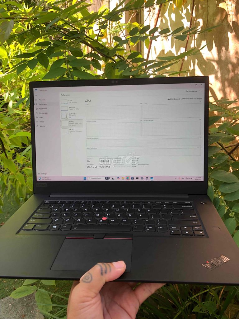 Lenovo Thinkpad P1 Gen 3. Mua bán Laptop tại Quận Sơn Trà Đà Nẵng được đăng bởi Nguyễn Du hình 1