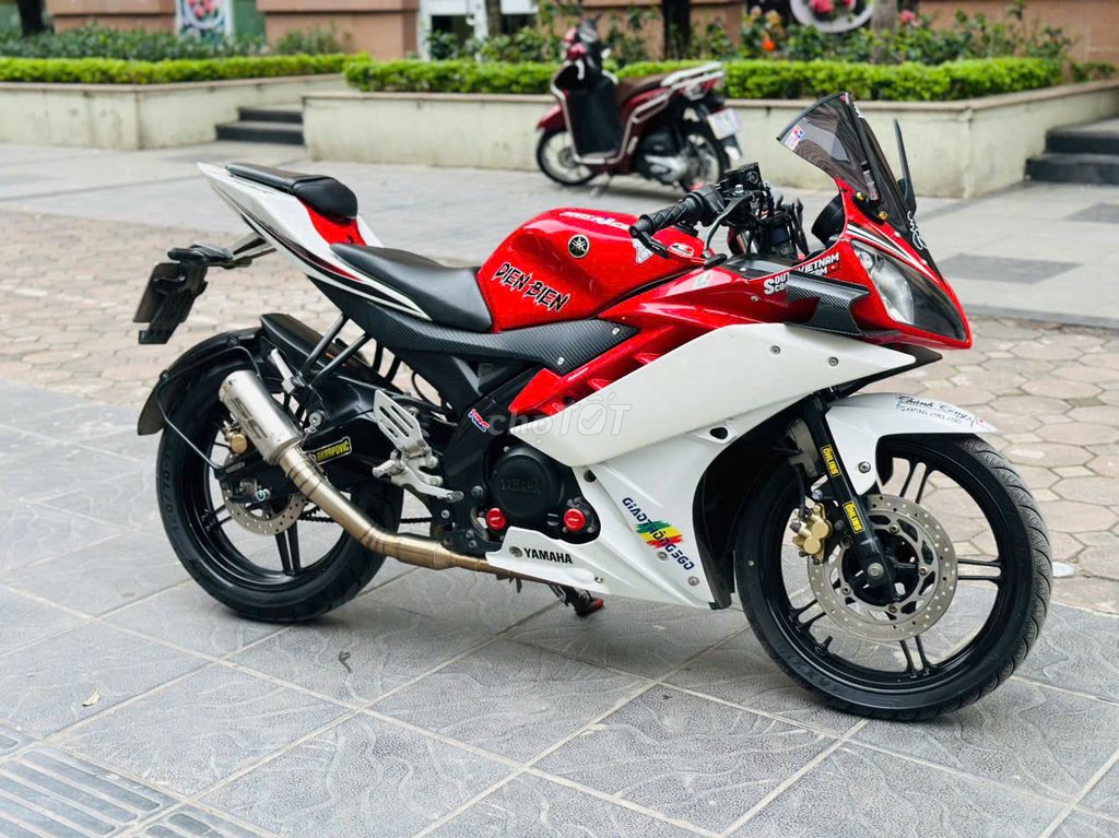 Yamaha R15 V2 Trắng Đỏ Sport 2017 Xe Thái. Mua bán Xe máy tại Quận Cầu Giấy Hà Nội được đăng bởi Mai Khánh hình 4