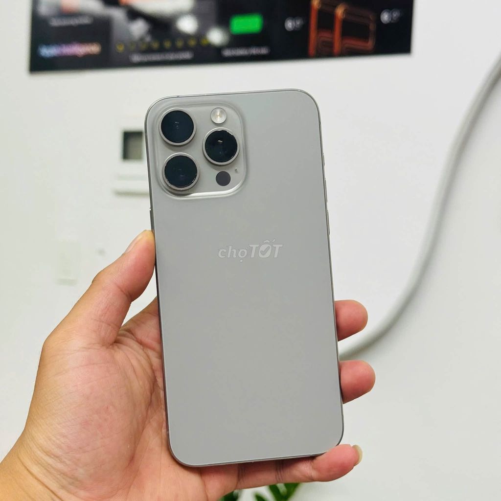 Apple iPhone 15 Pro Max 256GB Natural 98.5%. Mua bán Điện thoại tại Quận Gò Vấp Tp Hồ Chí Minh được đăng bởi Hội Đồ Điện Tử hình 1