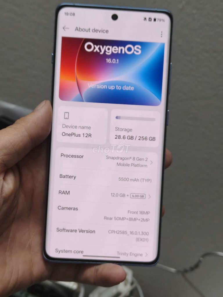 OnePlus Ace 3 12GB/256GB Xanh. Mua bán Điện thoại tại Quận Thanh Xuân Hà Nội được đăng bởi KING STORE hình 1