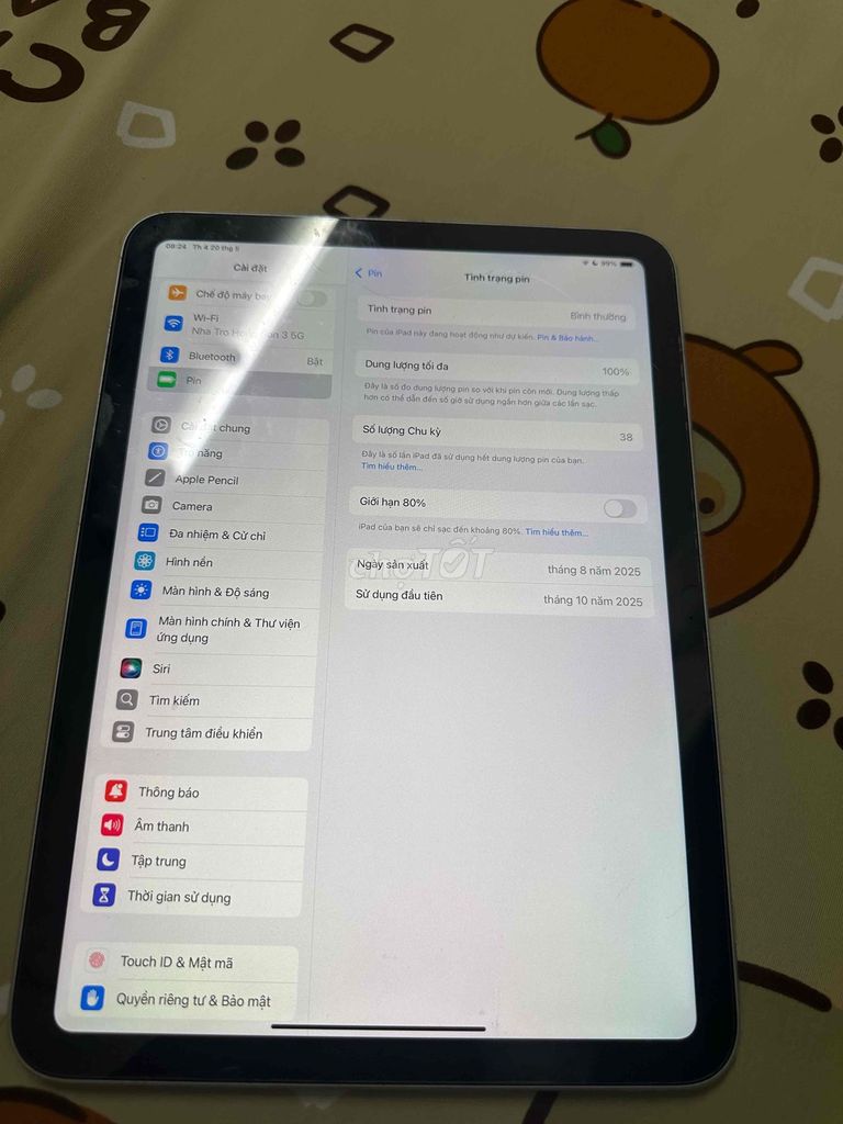 Apple iPad A16 128GB Wifi Mới. Mua bán Máy tính bảng tại Thành phố Thủ Đức Tp Hồ Chí Minh được đăng bởi An An hình 1
