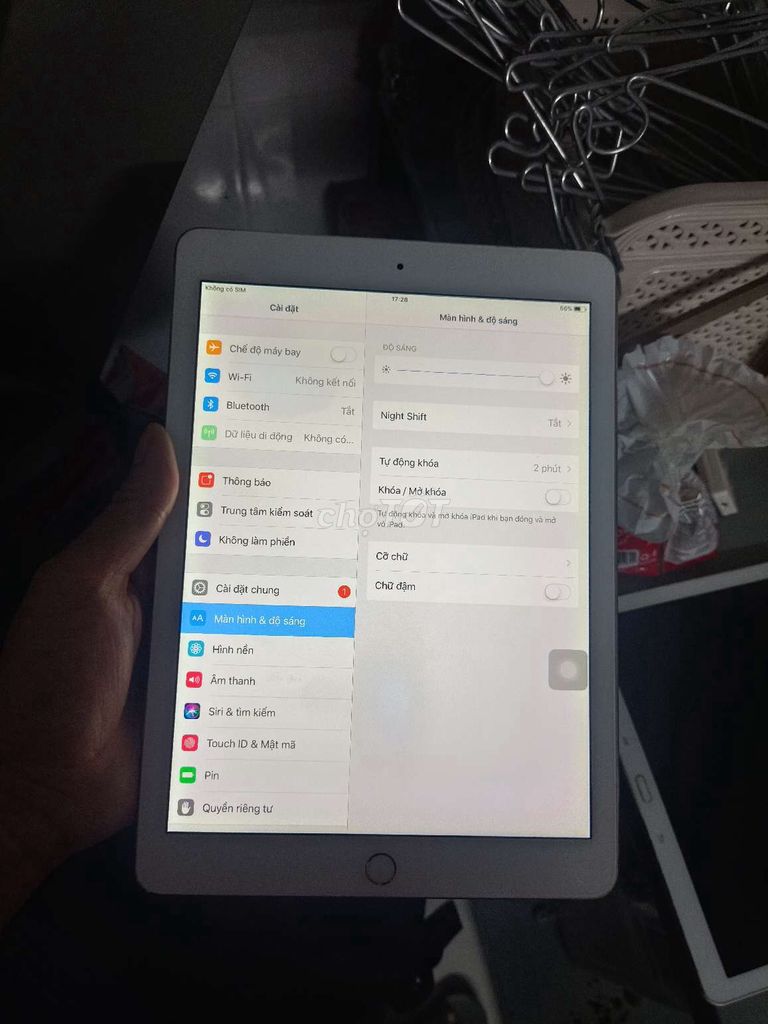 Ipad air 2 sim 4G 16gb, máy zin, icloud sạch