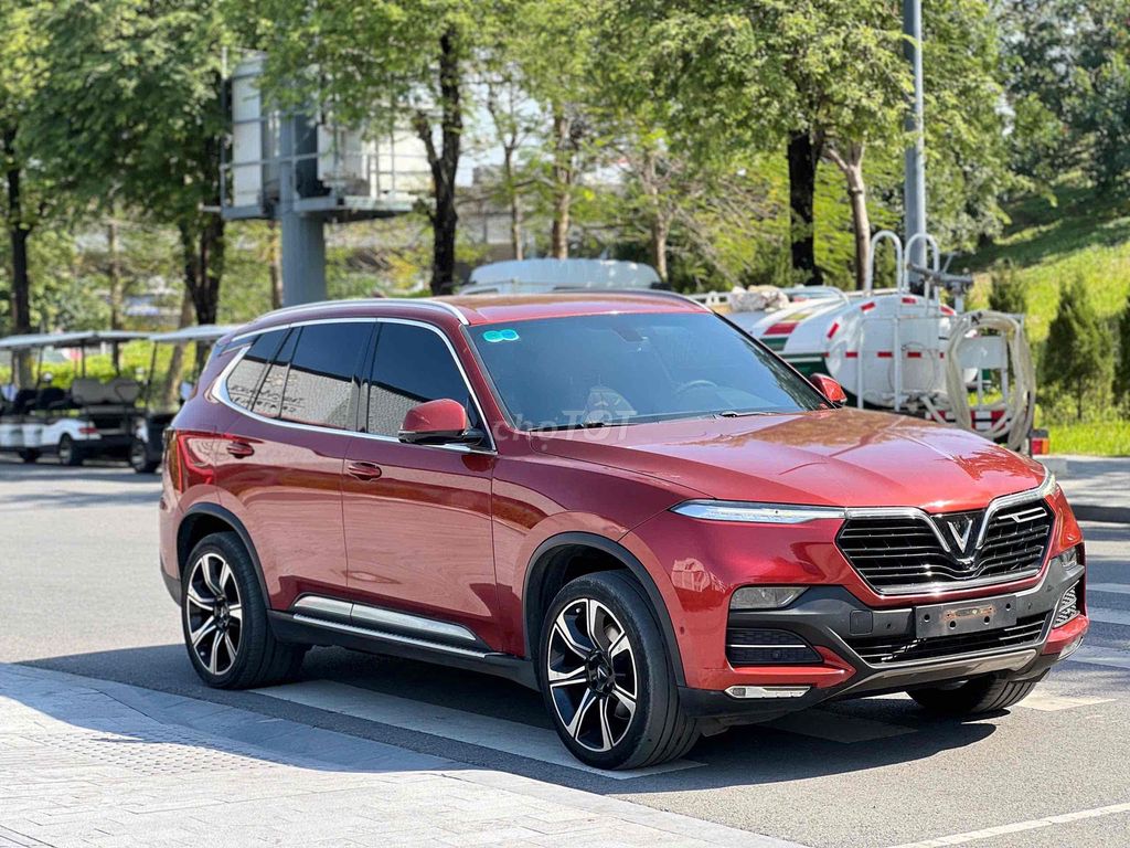 VinFast Lux SA Premium 2020 Đỏ 60000 km. Mua bán Ô tô tại Quận Thanh Xuân Hà Nội được đăng bởi Cường Auto 266 hình 1