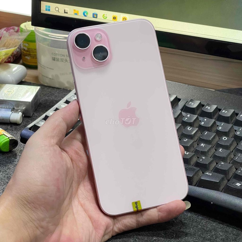 15 Plus 128GB Hồng quốc tế full chức năng. có góp. Mua bán Điện thoại tại Thành phố Biên Hòa Đồng Nai được đăng bởi Đạt mobile hình 1