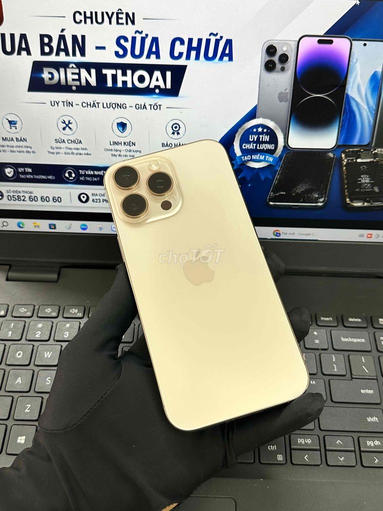 iPhone 16Prm_256GB MÁY QUỐC TẾ MỸ ZIN ĐẸP 99%. Mua bán Điện thoại tại Thành phố Biên Hòa Đồng Nai được đăng bởi DT MOBILE BIÊN HOÀ hình 1