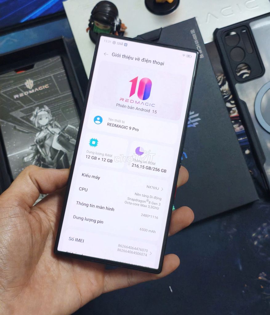 RedMagic 9 Pro 12/256GB - Gaming Phone 💥. Mua bán Điện thoại tại Thị xã Hương Thủy Thừa Thiên Huế được đăng bởi XiÁoMì Android Phone  hình 1