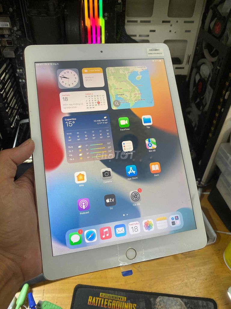ipad air 2  4g 64gb giá rẻ. Mua bán Máy tính bảng tại Quận 8 Tp Hồ Chí Minh được đăng bởi anh lục hình 5