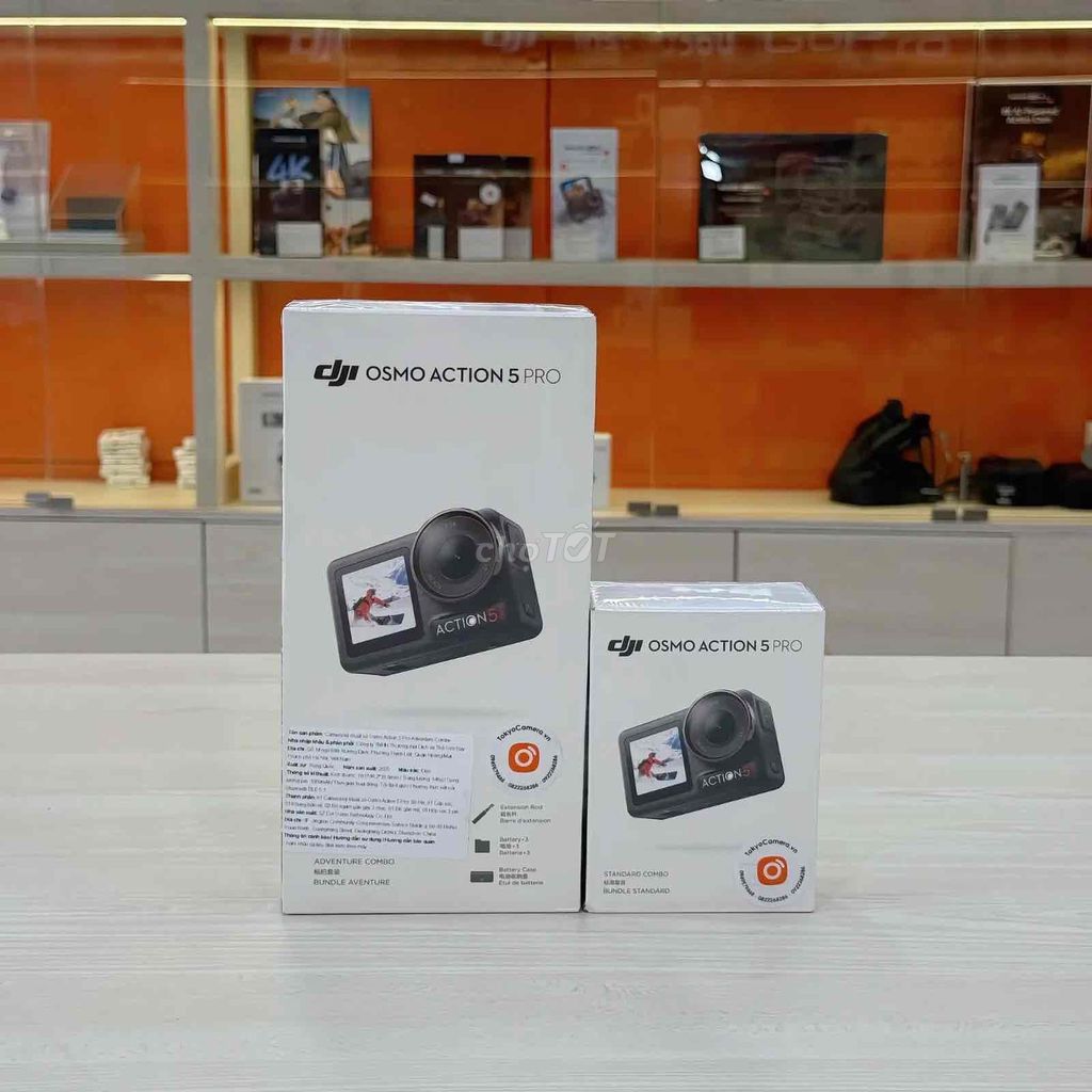 Camera DJI Osmo Action 5 Pro Standard Combo. Mua bán Máy ảnh, Máy quay tại Quận Hà Đông Hà Nội được đăng bởi Hoài Thanh Nguyễn hình 1