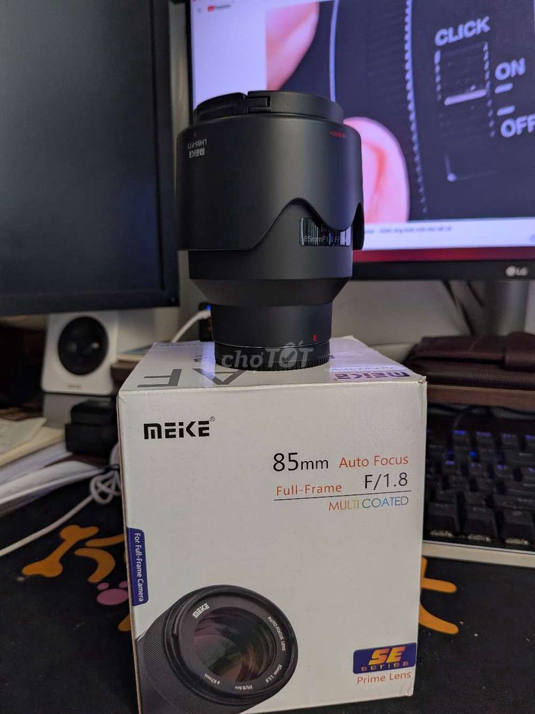 Ống kính Meike 85mm F/1.8 Đen. Mua bán Máy ảnh, Máy quay tại Quận 1 Tp Hồ Chí Minh được đăng bởi Trường hình 1