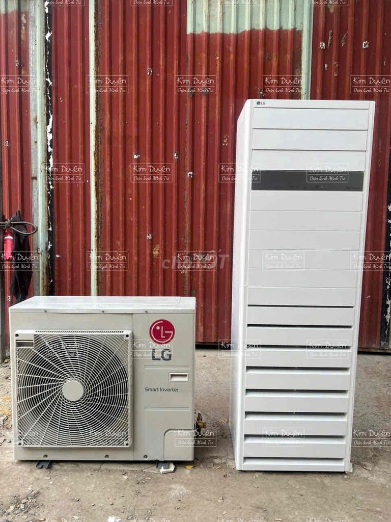 Máy lạnh tủ đứng LG inverter 5hp mới 98% sx 2024