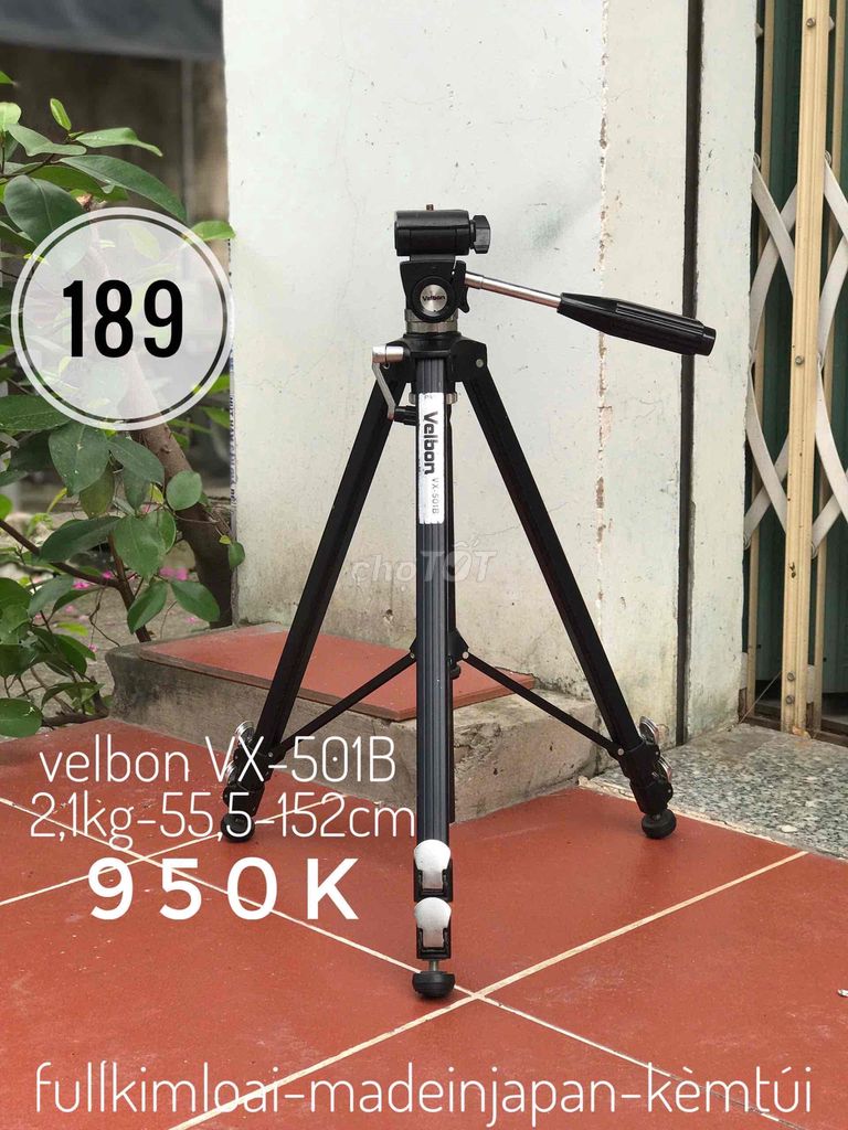 Chân máy ảnh Velbon VX-501B made in Japan