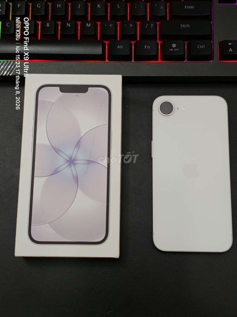 Iphone 17E 256gb chính hãng fullbox bh 7/2027. Mua bán Điện thoại tại Quận Ninh Kiều Cần Thơ được đăng bởi Nguyễn Toàn hình 1