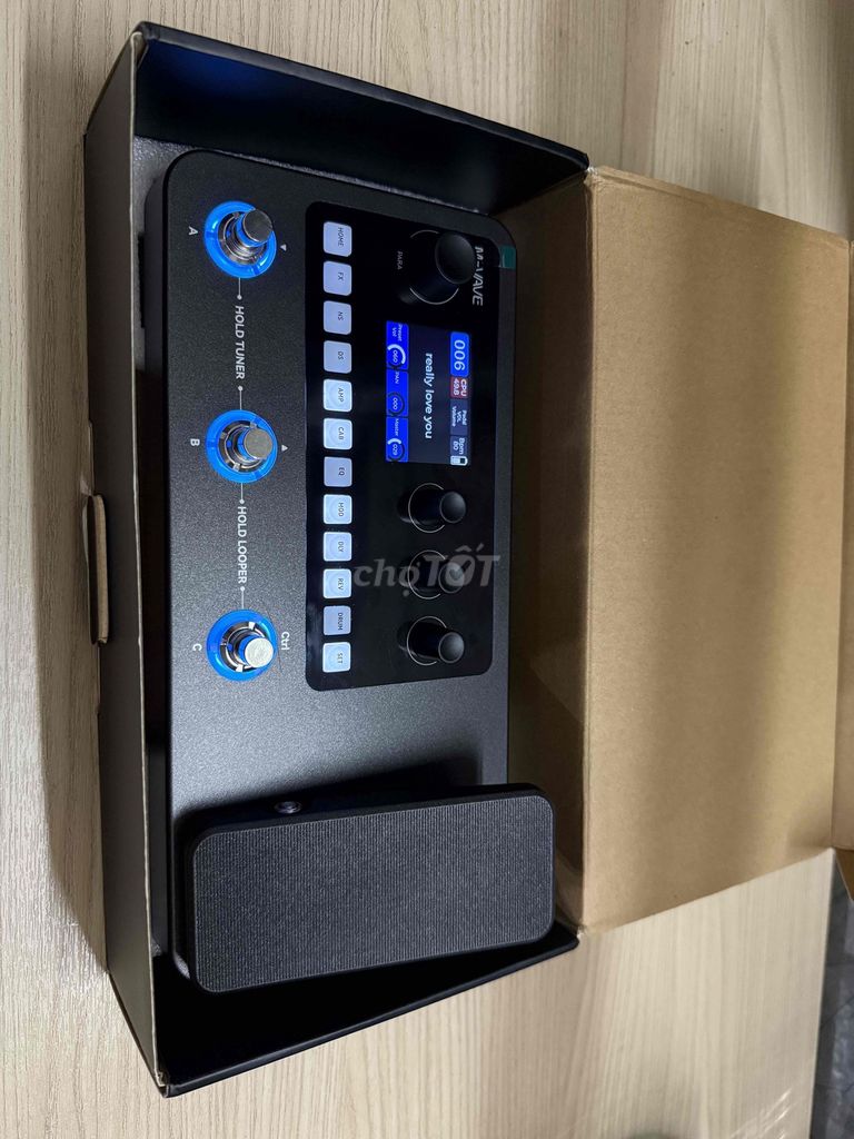 Phơ guitar điện M-Vave MK20 Đen 99%. Mua bán Nhạc cụ tại Quận Thanh Xuân Hà Nội được đăng bởi Nguyễn Thanh hình 1