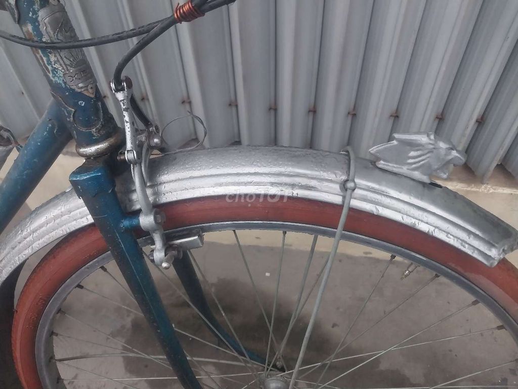 Xe đạp cổ điển màu Xanh. Mua bán Xe đạp tại Huyện Thường Tín Hà Nội được đăng bởi trần dũng hình 5