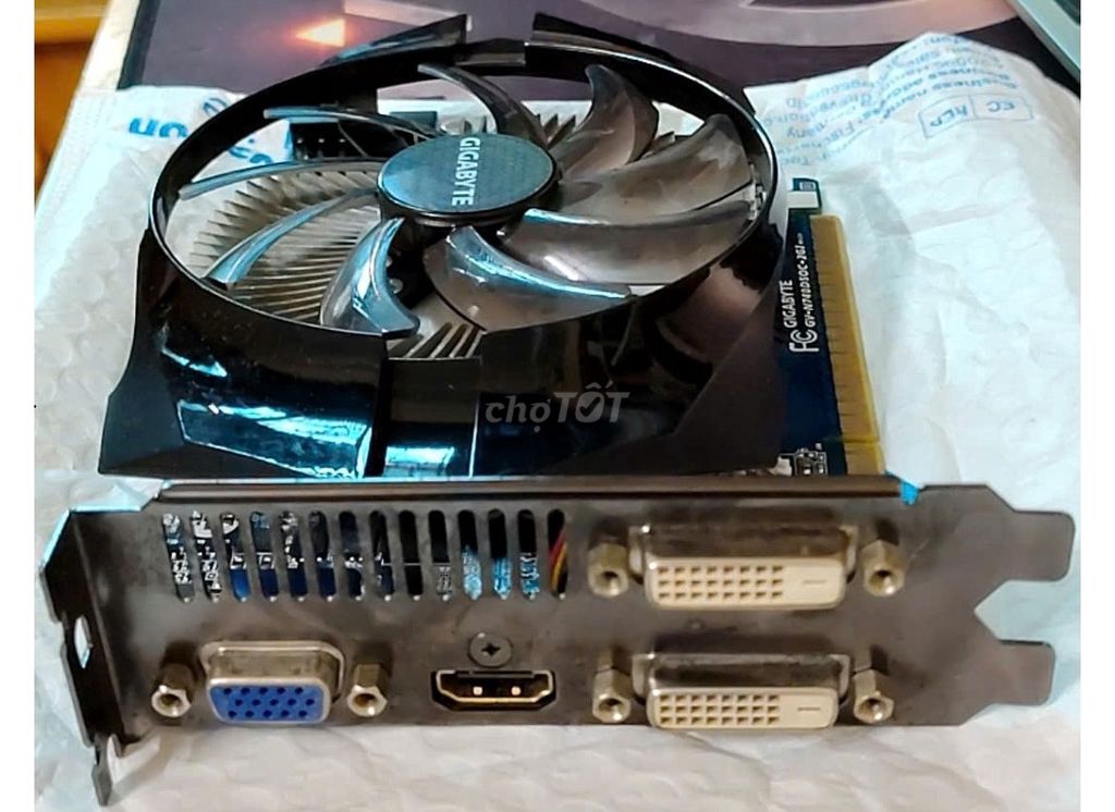 Card đồ họa Gigabyte GT740 2GB GDDR5 Xanh dương. Mua bán Linh kiện (RAM, Card...) tại Quận Ba Đình Hà Nội được đăng bởi cần bán hình 1