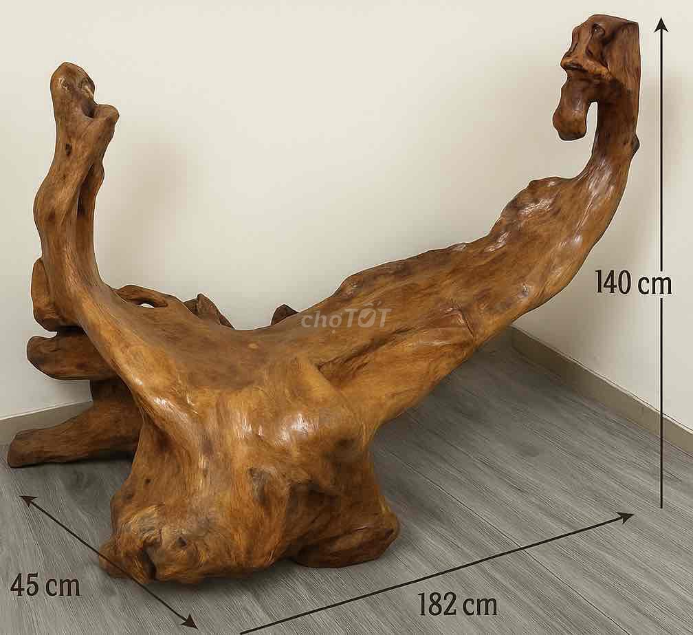 Lũa trang trí Gỗ nguyên khối Vintage. Mua bán Cây cảnh, đồ trang trí tại Quận Hai Bà Trưng Hà Nội được đăng bởi Nhung Tấm hình 1