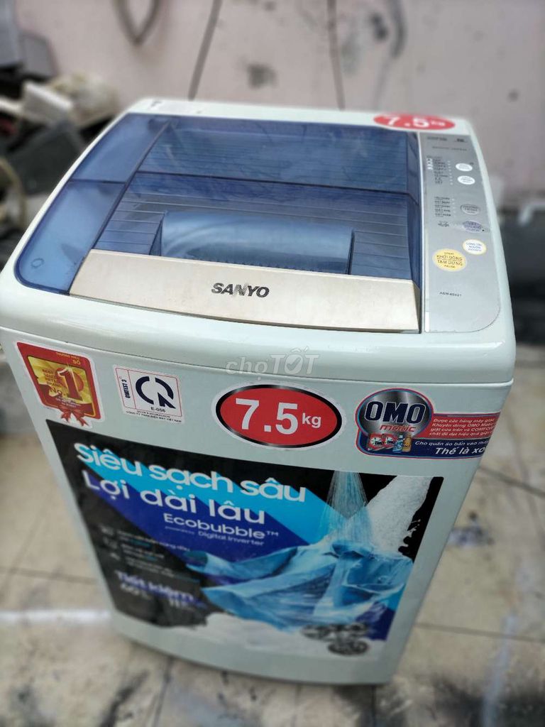 Máy giặt Sanyo aqua 7.5kg