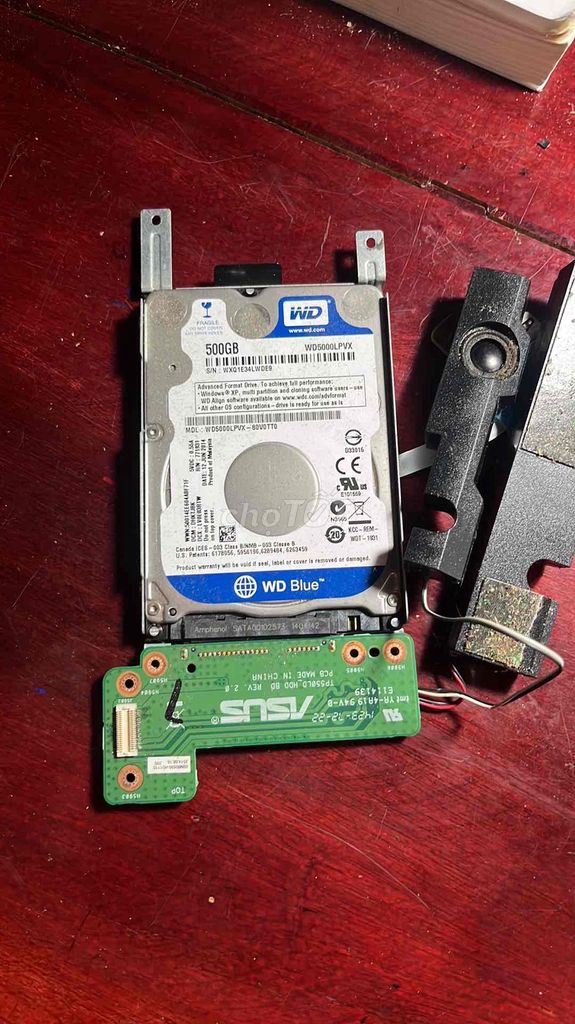 Ổ cứng HDD WD WD5000LPVX 500GB Đã sử dụng. Mua bán Linh kiện (RAM, Card...) tại Thành phố Rạch Giá Kiên Giang được đăng bởi Nguyễn Nhật hình 1