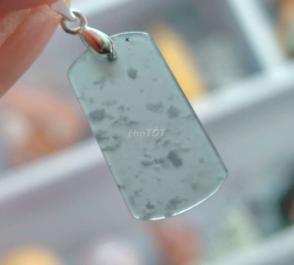 Mặt dây chuyền Ngọc Lam Xanh lam. Mua bán Phụ kiện thời trang khác tại Quận Lê Chân Hải Phòng được đăng bởi Nguyễn Hiếu hình 1