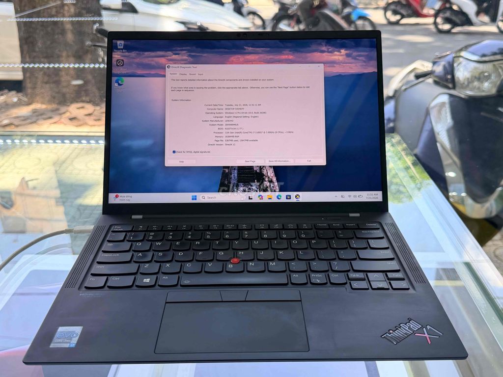 Lenovo ThinkPad X1 Carbon Gen 9 i7 16GB/256GB 4K. Mua bán Laptop tại Quận 10 Tp Hồ Chí Minh được đăng bởi Hoang Mobile hình 1
