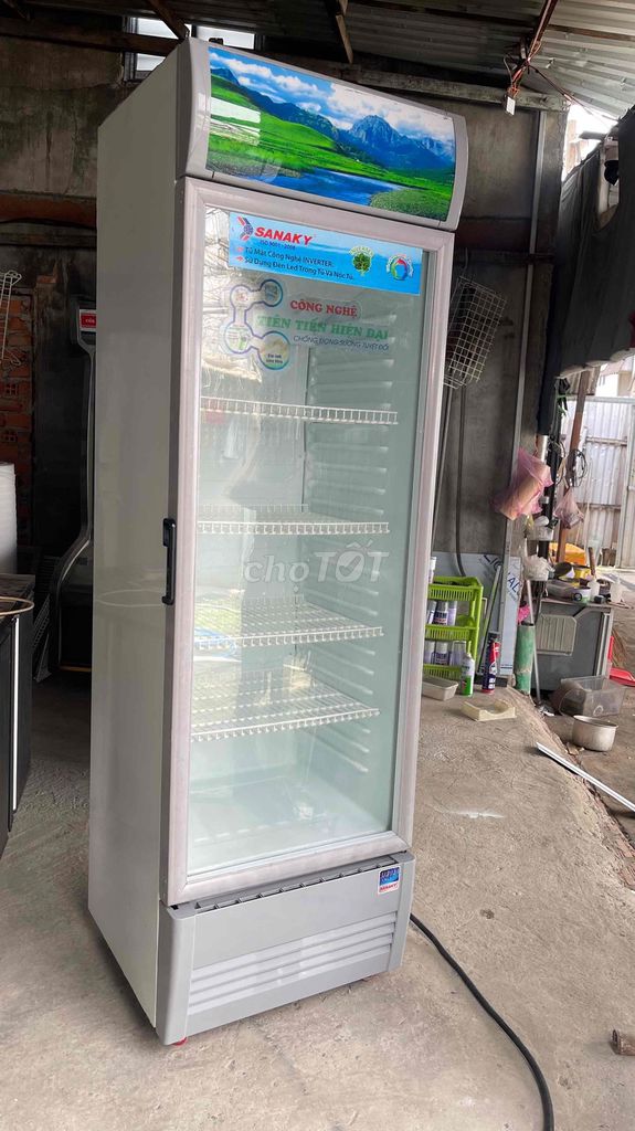 Tủ mát Sanaky 400L Trắng như hình xài ok. Mua bán Tủ lạnh tại Quận Tân Phú Tp Hồ Chí Minh được đăng bởi Thu Huyền hình 1