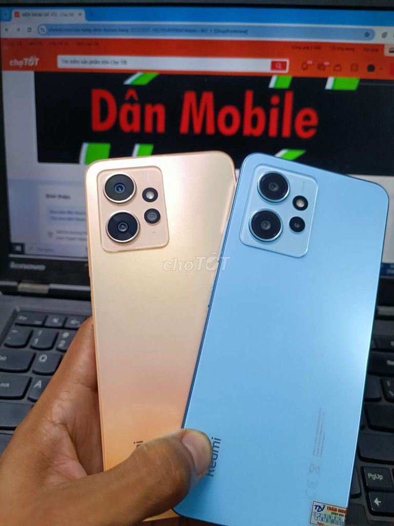 XIAOMI REDMI NOTE 12 8GB.256GB PIN 5000 SNAP 685. Mua bán Điện thoại tại Quận Bình Thạnh Tp Hồ Chí Minh được đăng bởi Dân Mobile hình 1