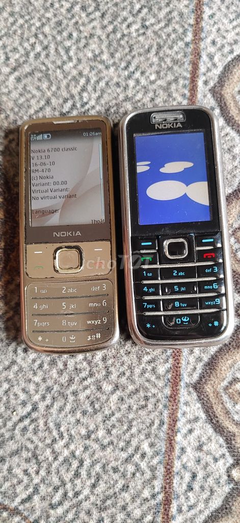 Nokia 6700 Classic và nokia 6233. Mua bán Điện thoại tại Huyện Thanh Trì Hà Nội được đăng bởi Chi hình 1