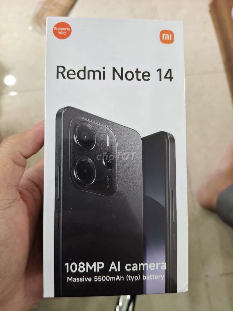 Redmi Note 14 RAM 8GB 128GB New Seal Chưa active. Mua bán Điện thoại tại Quận 7 Tp Hồ Chí Minh được đăng bởi Diệp Anh Khoa hình 1