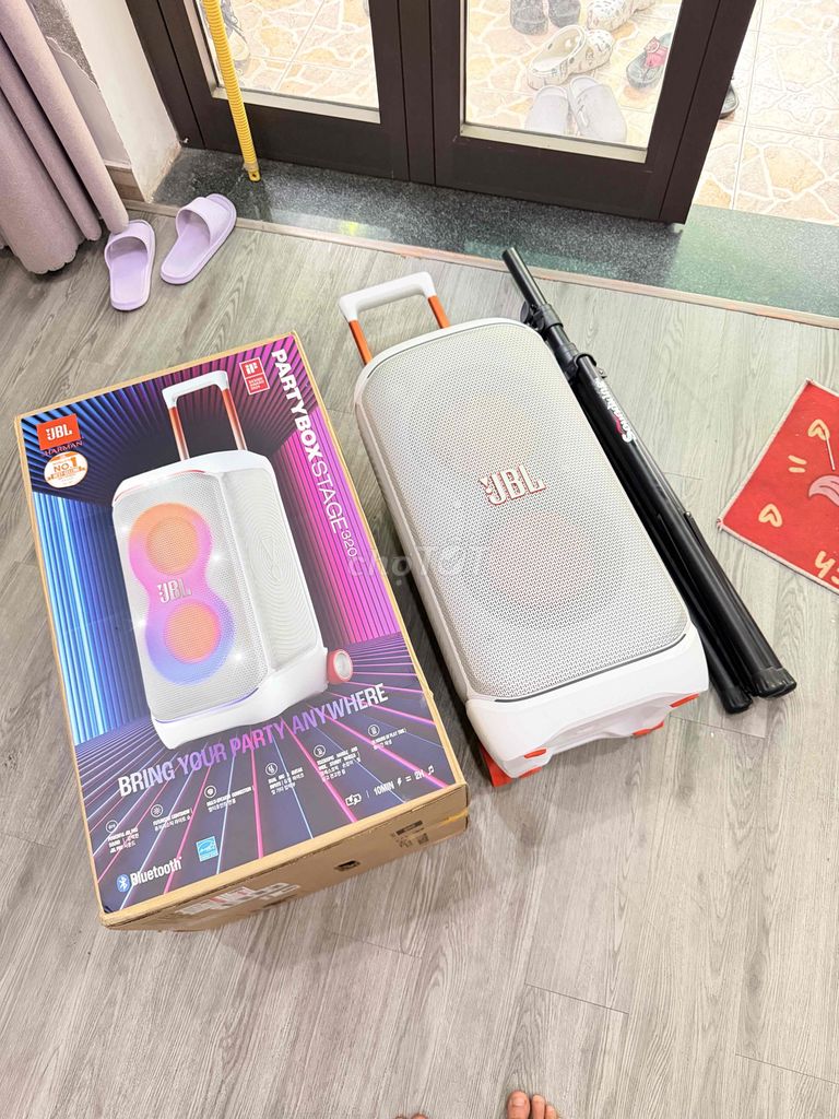 Loa di động JBL Partybox 320 Trắng. Mua bán Tivi, Âm thanh tại Quận Thanh Khê Đà Nẵng được đăng bởi Tuấn Lĩnh hình 1