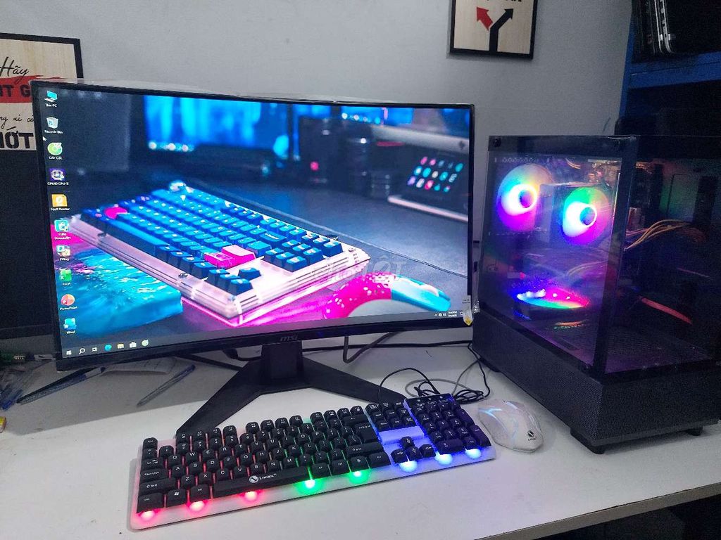 Bộ Pc core i5-7500mRam 12gb.ssd 256gb. card 2gb. Mua bán Máy tính để bàn tại Thành phố Biên Hòa Đồng Nai được đăng bởi Laptop An Bình hình 1