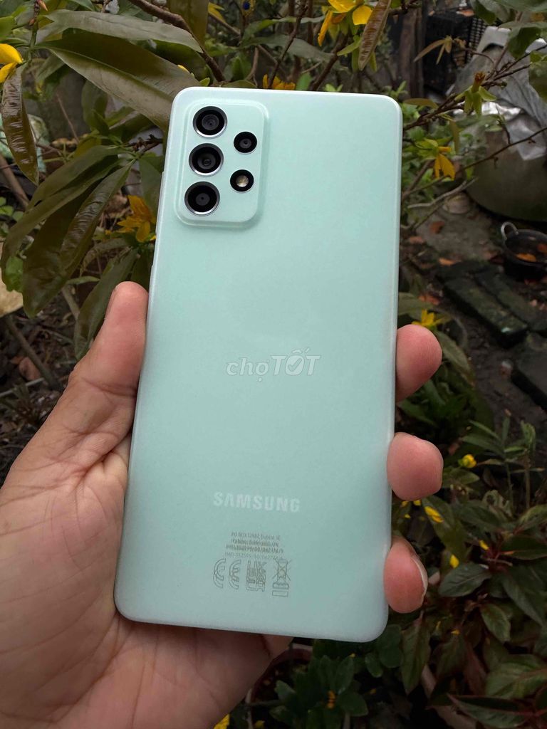 Samsung A52 256GB Xanh bạc hà máy rin. Mua bán Điện thoại tại Quận Cẩm Lệ Đà Nẵng được đăng bởi Mylinh hình 1