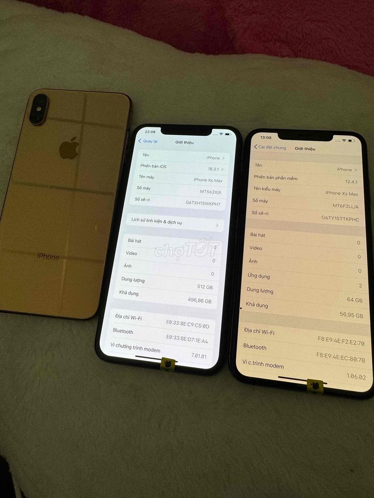 iPhone XSM quốc tế 512gb zin đẹp