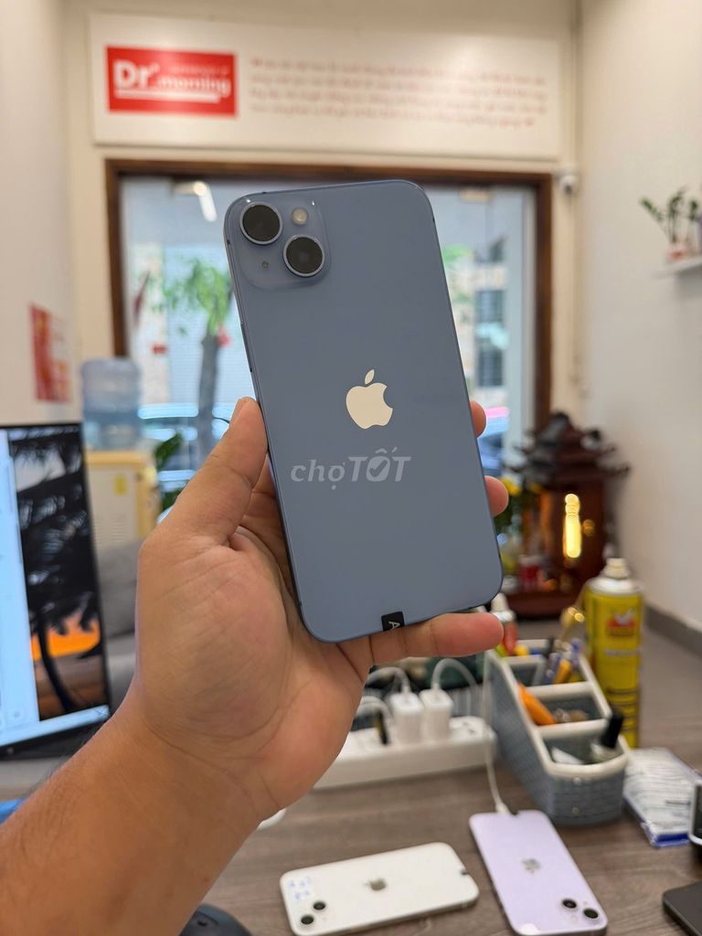 iPhone 14 Plus 128GB blue bản có khay sim giá tốt. Mua bán Điện thoại tại Quận Đống Đa Hà Nội được đăng bởi Hiếu hình 1