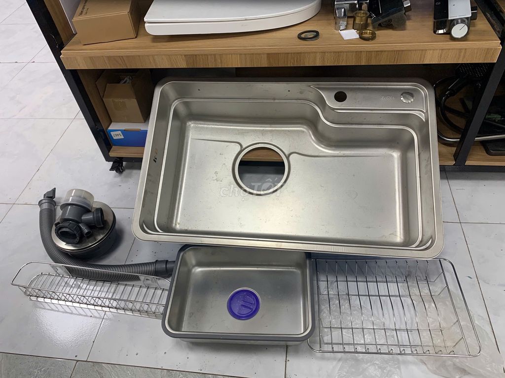 Chậu rửa chén Inox 304 Bạc. Mua bán Thiết bị vệ sinh, nhà tắm tại Quận Thanh Xuân Hà Nội được đăng bởi Đào Thanh Bình hình 1
