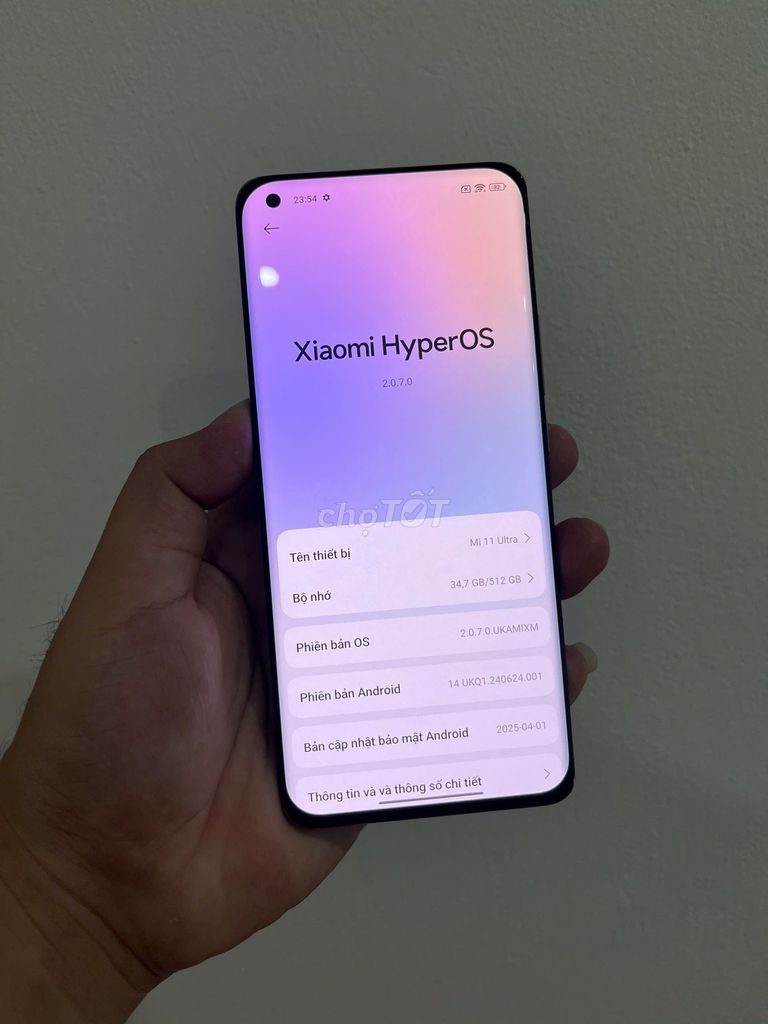 Xiaomi Mi 11 Ultra 512GB Đen. Mua bán Điện thoại tại Quận Thanh Xuân Hà Nội được đăng bởi Dương Nguyễn hình 1