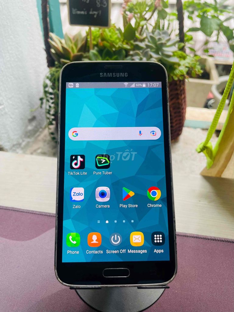 SamSung Galaxy S5 Đen. Mua bán Điện thoại tại Quận Bình Thạnh Tp Hồ Chí Minh được đăng bởi BẢO hình 1