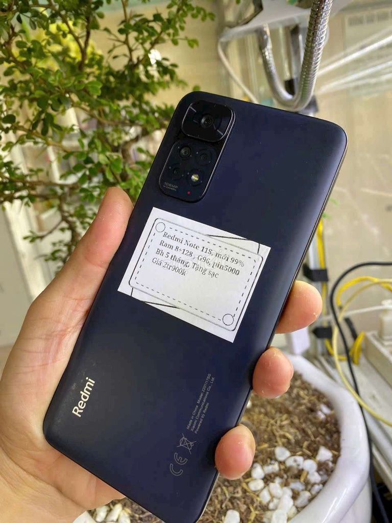 Redmi note 11S R8+128 Pin5000 zin đẹp thanh lý 2-3