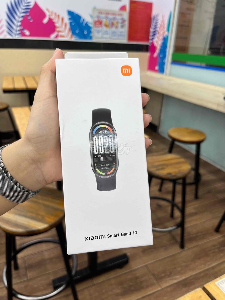Xiaomi Smart Band 10 đen new. Mua bán Thiết bị đeo thông minh tại Quận 1 Tp Hồ Chí Minh được đăng bởi Tam Doan hình 1