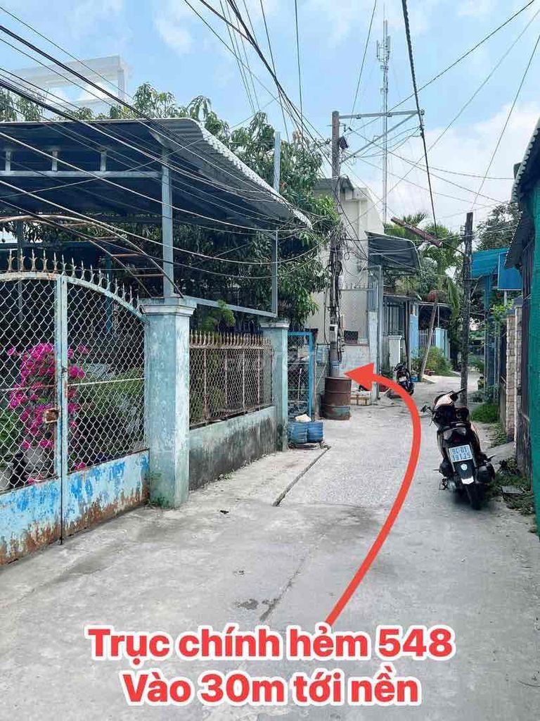 Nền thổ cư hẻm 548 đường 3/2 - Thông ra hẻm 4 Trần Vĩnh Kiết. Mua bán đất tại Quận Ninh Kiều Cần Thơ được đăng bởi Lê Khắc  hình 2