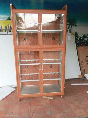 Tủ chén (miễn ship). Mua bán Tủ, kệ gia đình tại Huyện Hóc Môn Tp Hồ Chí Minh được đăng bởi Nhôm kính Hoàng Gia