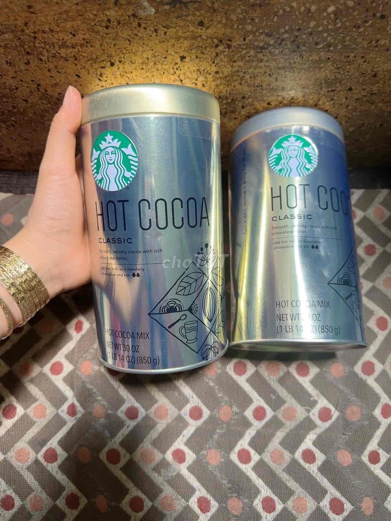 Bột cacao Starbucks Chocolate 850g. Mua bán Đồ ăn, thực phẩm và các loại khác tại Quận 5 Tp Hồ Chí Minh được đăng bởi ngoc nhi hình 1