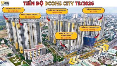 Bcons Plaza view hồ đá , nội thất siêu đẹp chỉ 8tr/tháng