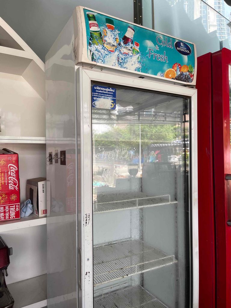 Tủ mát Sanden Intercool Trắng. Mua bán Tủ lạnh tại Quận 7 Tp Hồ Chí Minh được đăng bởi Ms Kim hình 1