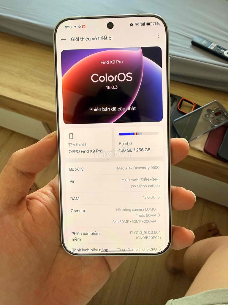 Oppo Find X9 Pro Trắng Bản NĐ. Mua bán Điện thoại tại Quận 7 Tp Hồ Chí Minh được đăng bởi Sơn Nguyễn hình 1