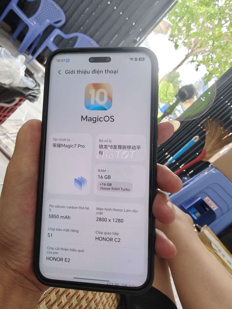 Honor Magic7 Pro Đen 16GB/512GB. Mua bán Điện thoại tại Thành phố Bến Tre Bến Tre được đăng bởi Từ Tuấn Bến Tre hình 1