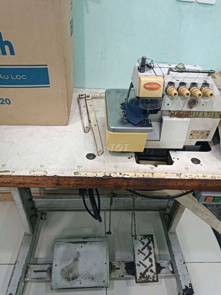 Máy vắt sổ SunSir 5 chỉ. Mua bán Đồ chuyên dụng, Giống nuôi trồng tại Quận 12 Tp Hồ Chí Minh được đăng bởi Nguyễn Nhật Tiến hình 1